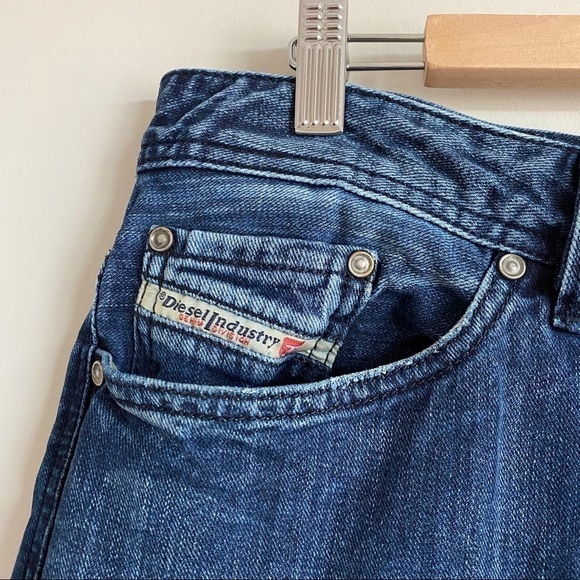 DIESEL VIKER Jeans Wash 008II Straight Leg Distressed Men's size 36 x 31 ITALY - Picture 5 of 13